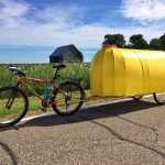 Awesome bicycle camper by Christopher Wlaschin