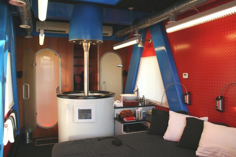 An Abandoned Crane Turns Into A Unique Hotel