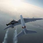 ‘Jetman’ Team Fly Alongside The World’s Biggest Plane